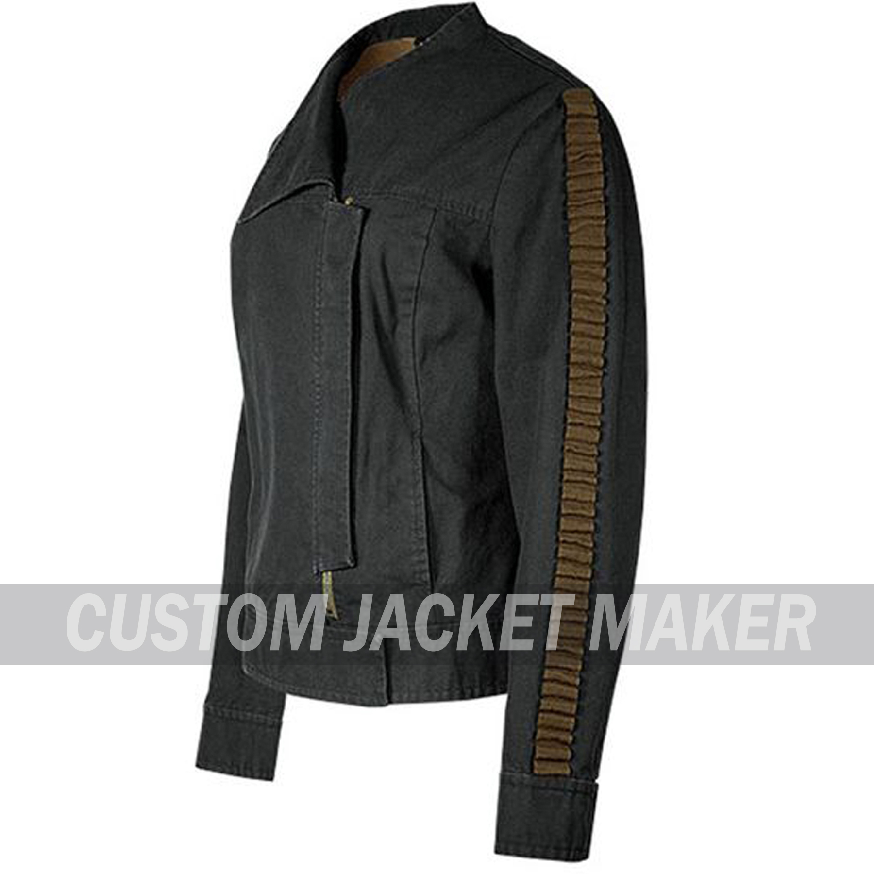 Grit Stones Winston Black Leather Jacket 1 Grit Stones Winston Black Leather Jacket