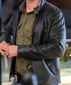 Law and Order Organized Crime Brent Antonello Leather Jacket