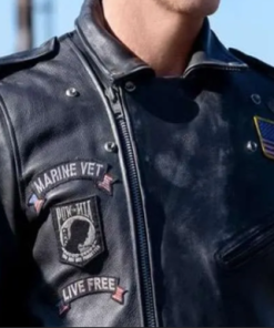 Law and Order Organized Crime Christopher Meloni Biker Jacket