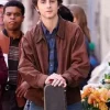 Celebrity fashion Timothée Chalamet Bob Dylan Jacket online shopping USA