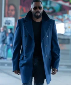 The Madness Inspired Colman Domingo Navy Blue Peacoat