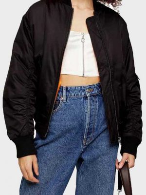 Keeley Bomber Jacket – Ted Lasso Style Guide 2 Keeley Bomber Jacket
